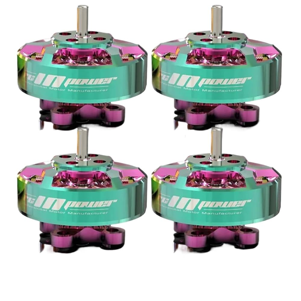 Upgrade Rcinpower GTS V3 1303 Plus Bürstenloser Motor 6000 8000 11500KV Kompatibel mit O3 RC Freestyle 2-3 Zoll Drohne 1 2 4PCS(4PSC V3 11500KV-PINK) von YRcEKH