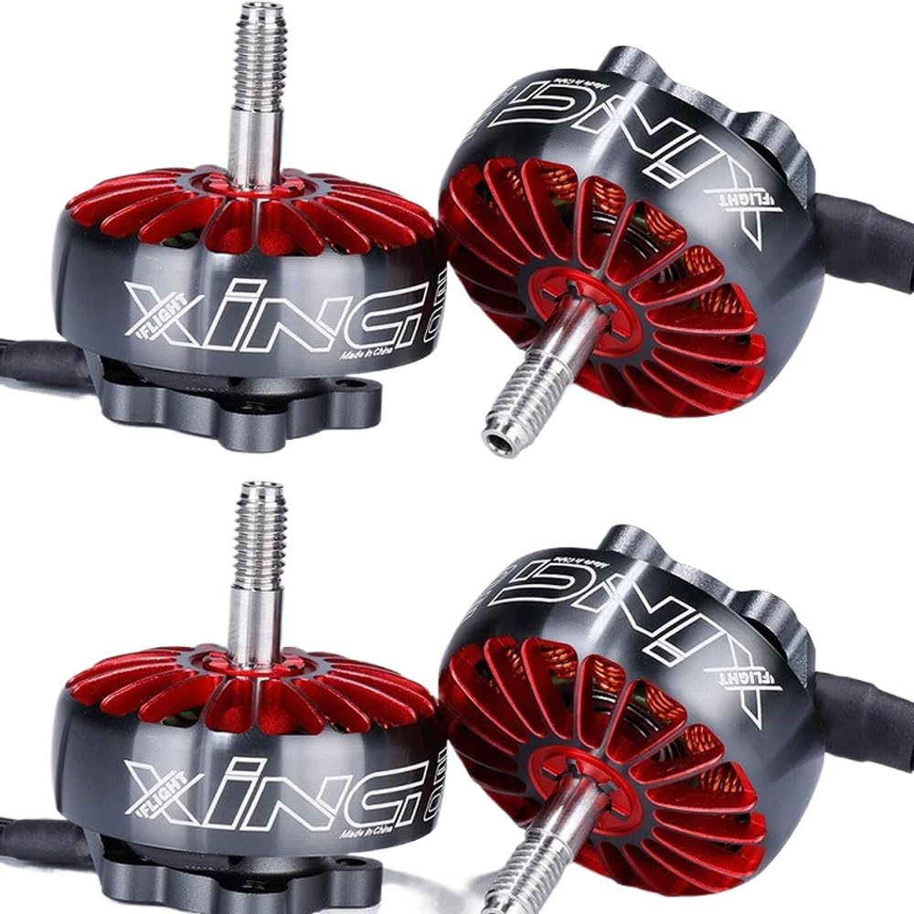 X2806.5 2806 1300KV 1800KV Bürstenloser Motor 5mm Welle Kompatibel mit 7-8 Zoll Quadcopter Racing Drone Zubehör(1PCS 1300KV) von YRcEKH