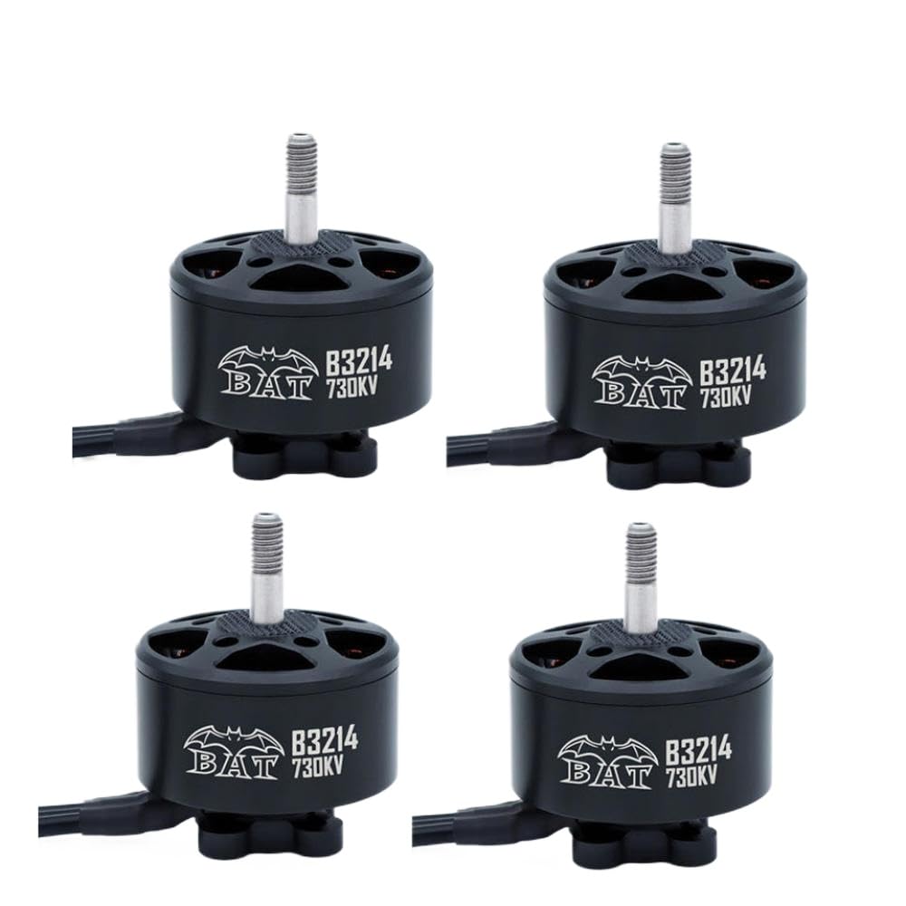 YRcEKH 4 Stück B-Serie Bat B3214 3214 Bürstenloser Motor 730KV 800KV 1000KV für FPV-Multirotor-Drohne(4pcs B3214 730KV) von YRcEKH