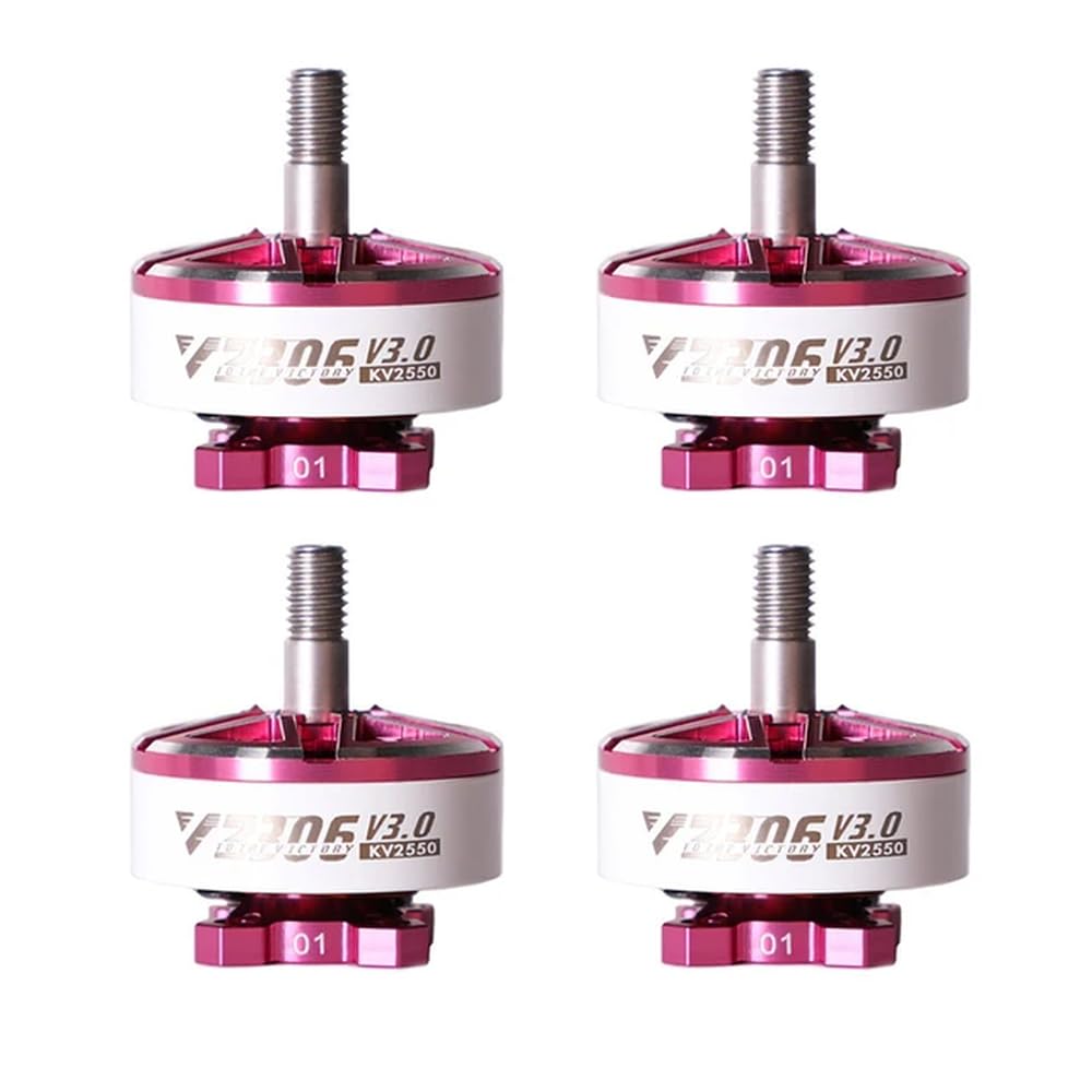 YRcEKH 4Pcs Velox V2306 V3 Bürstenlosen Motor 1750KV 1950KV 6S 2550KV 4S Für Freestyle Drohnen Kompatibel DIY Teile(4Pcs V2306 V3 2550KV) von YRcEKH