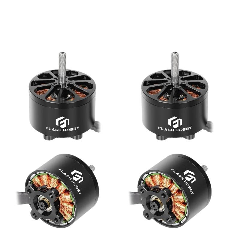 YRcEKH A4320 4320 350KV 6-12S Geschwindigkeit Bürstenloser Motor für X-Klasse RC FPV-Drohne mit großer Reichweite, kompatibel mit ähnlichen Modellen, 4er-Pack(4pcs) von YRcEKH