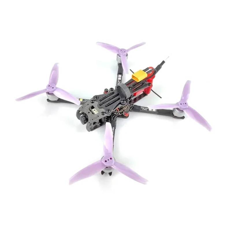 YRcEKH Ape Pro V2 142 mm 3 Zoll 2-3S Racing RC Drohne mit ELRS 1104 4300KV Motor und CADDX ANT 1200TVL Kamera kompatibel mit ähnlichen Modellen(Purple) von YRcEKH