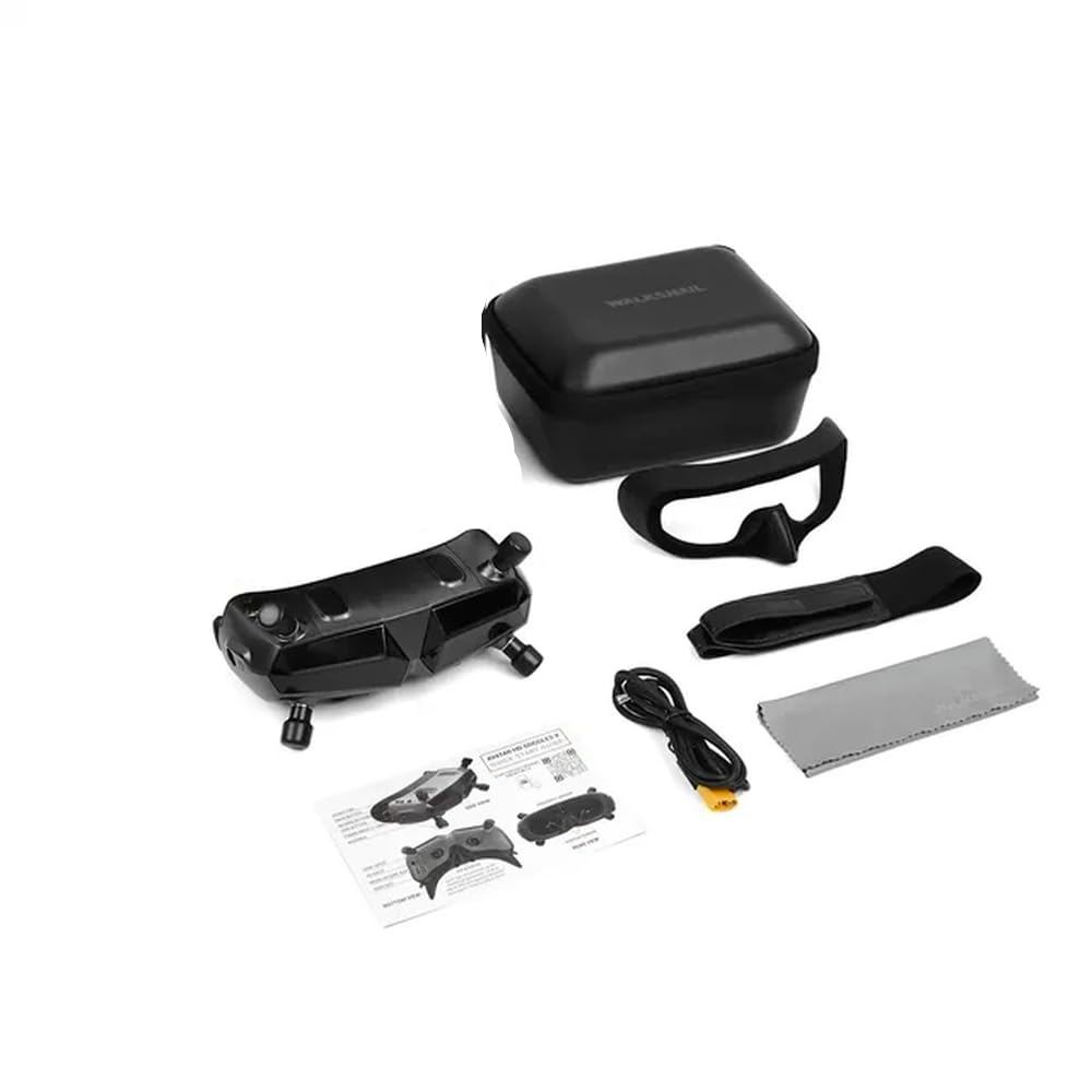 YRcEKH Avatar HD Goggles X-kompatibles FPV-Drohnen-Kit V2 Pro Nano 1s Combo-Set(Goggles X Only) von YRcEKH