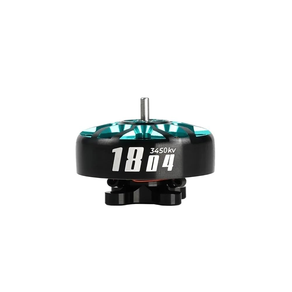 YRcEKH Leistung 2022 SPEEDX2 1804 2450KV 3450KV Bürstenloser Motor kompatibel mit Drone Quadcopter 3 Zoll Whoop 3 bis 4 Zoll(2450KV-Black-1PCS) von YRcEKH