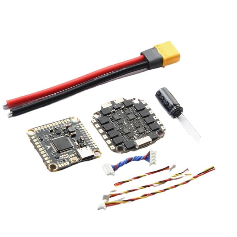 YRcEKH RC F405 V2 F4 V3S Flight Controller Kompatibel mit BetaFlight INAV BLS-50A 65A 4in1 ESC Stapel Für RC Drone Flugzeug(FC and 65A ESC) von YRcEKH