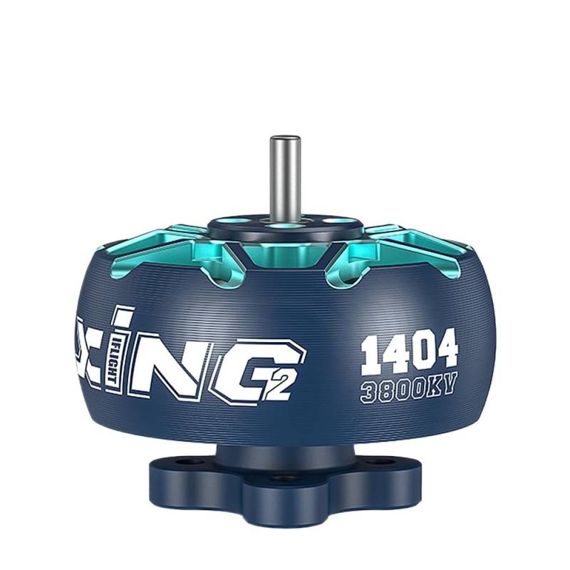 YRcEKH XING2 1404 3000KV 3800KV 4600KV 2-4S Ultraleichter Zahnstocher-Unibell-Motor, kompatibel mit 3-4-Zoll-Propellern für FPV-Drohnen(1pcs 3800KV) von YRcEKH