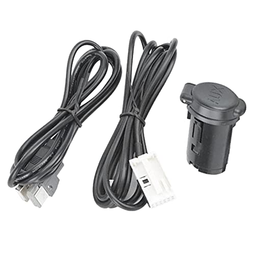 YSBRYD Auto Stereo Stecker USB AUX Kabel Satz für 206 207 307 407 408 508 607 für C3 C4 C5 C6 für RD43 RD45 von YSBRYD