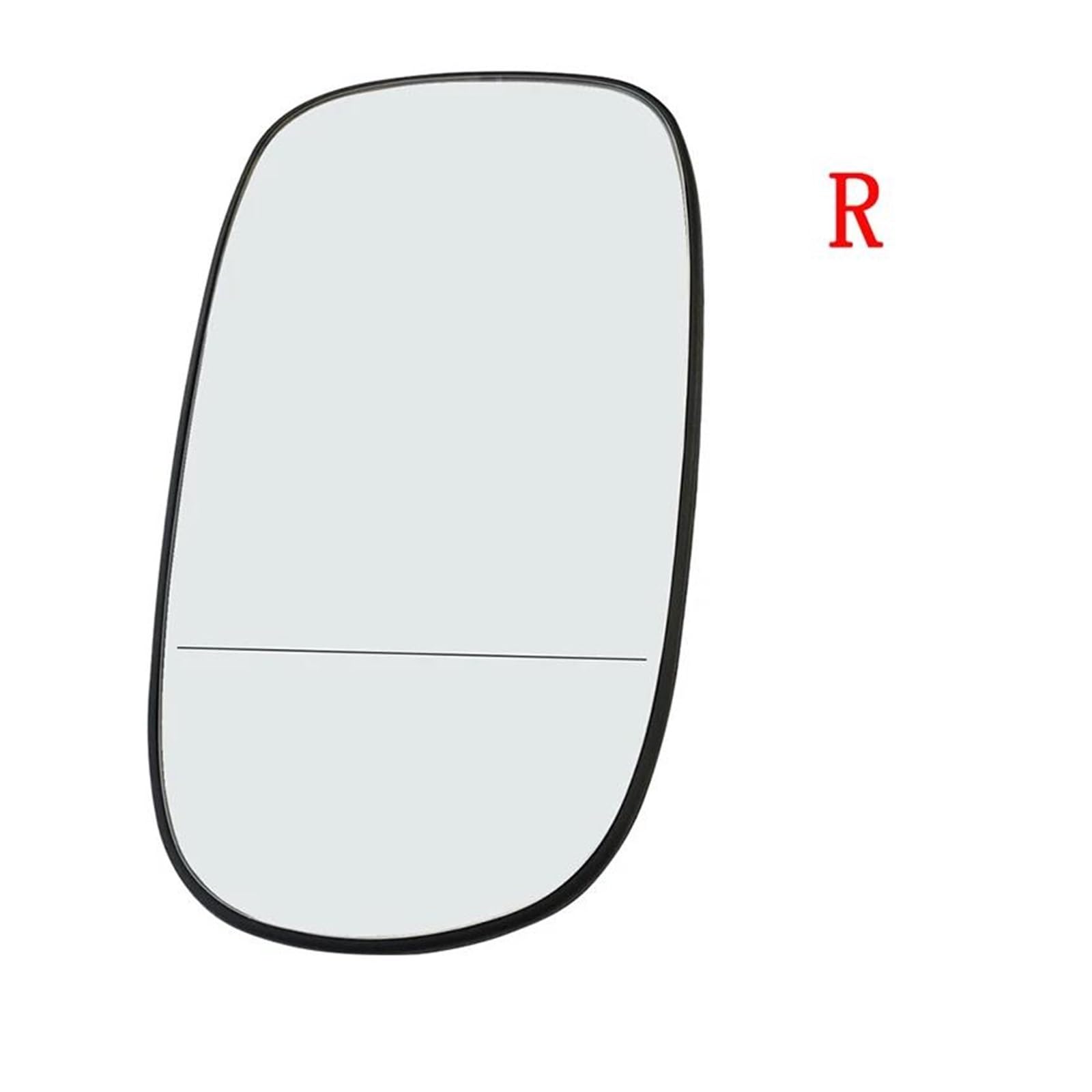 Auto Spiegelglas Auto-Fahrerseiten-Außenspiegelglas, Beheizt, Weitwinkel, Rückansicht, Rückspiegelplatte 30495 30456, Für Saab 93 95 9-3 9-5 2003-2012 Außenspiegel Glas(rechts) von YSFGOFJGO