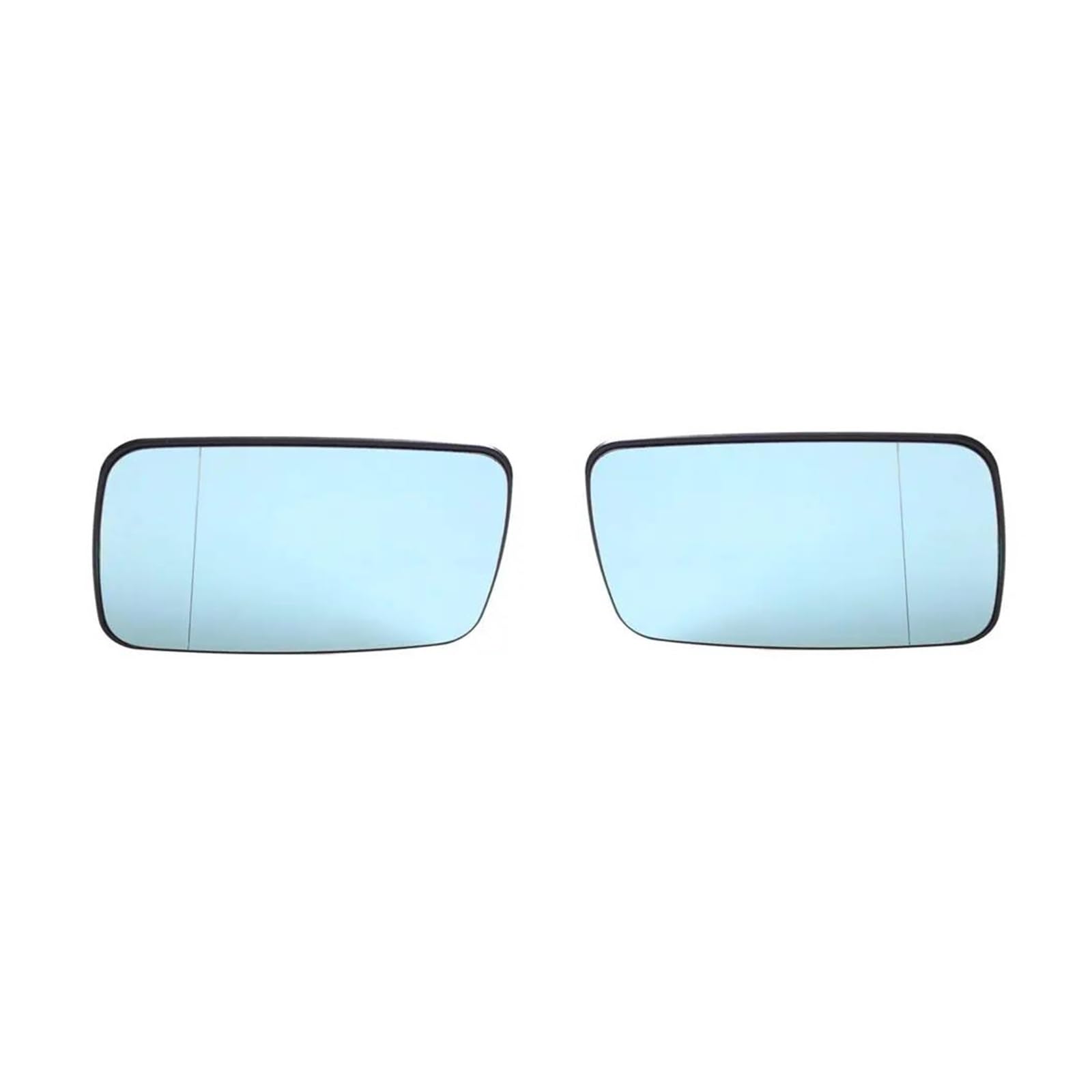 Auto Spiegelglas Beheiztes Seitenspiegelglas Für E46 1998-2006 Rückspiegel Für E39 1997-2003 Beheiztes Türflügel-Rückspiegelglas Außenspiegel Glas(A pair Blue) von YSFGOFJGO