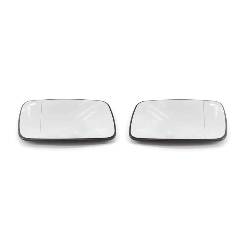 Auto Spiegelglas Beheiztes Seitenspiegelglas Für E46 1998-2006 Rückspiegel Für E39 1997-2003 Beheiztes Türflügel-Rückspiegelglas Außenspiegel Glas(A pair White) von YSFGOFJGO