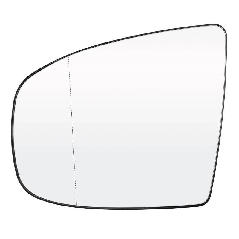 Auto Spiegelglas Für X5 E70 LCI 2007-2013 E71 E72 2008-2014 Links rechts Türflügelspiegel mit 4 Pins Linsen konvexem Außenauto erhitzt Außenspiegel Glas(Links) von YSFGOFJGO