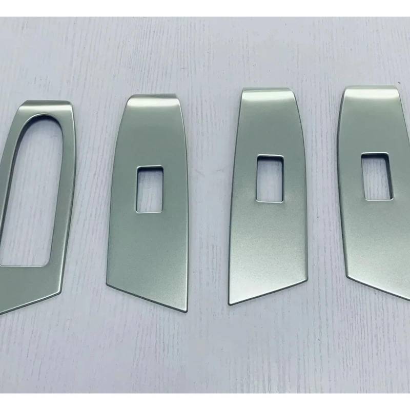 Auto Zubehör Innenraum Für Mazda CX-50 CX50 2022-2024 Tür Armlehne Fenster Lift Tasten Trim Glas Schalter Rahmen Panel Abdeckung Auto Dekoration(Stainless SteelS) von YSFGOFJGO