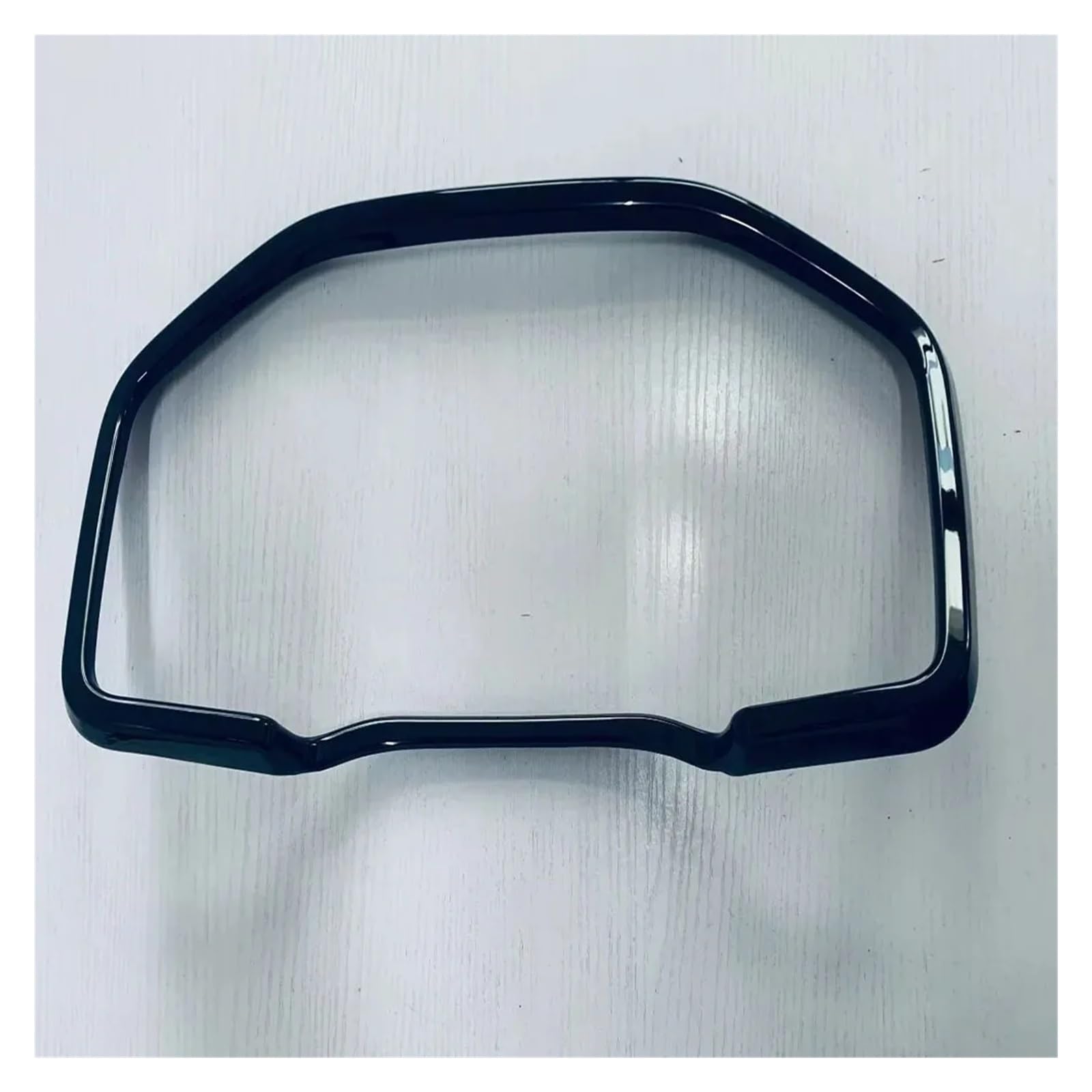 Auto Zubehör Innenraum Für Mitsubishi Für Outlander RHD 2022 2023 2024 Auto-Dashboard Instrument Frame Panel Cover Borte Dekoration Aufkleber Auto Dekoration(Glänzend schwarz) von YSFGOFJGO