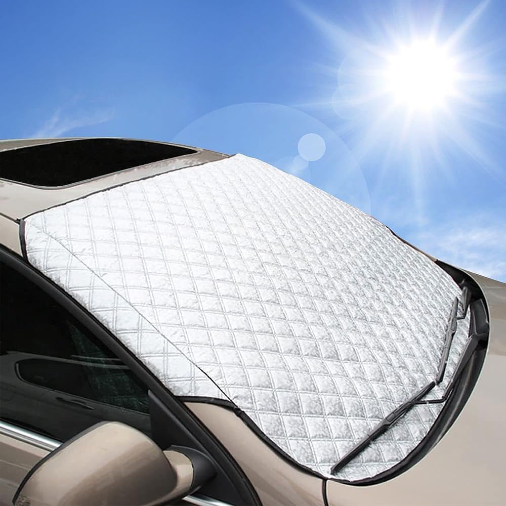 Auto Windschutzscheiben Abdeckung, Für Toyota Corolla 2019-2023 Autoscheibenabdeckung Winterabdeckung Eisschutzfolie, Sonne und Staub von YSOCKS