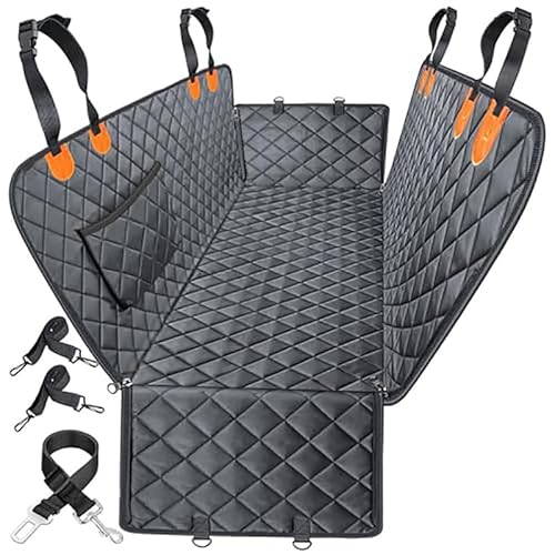 YSOCKS Hundedecke Auto Rückbank, Für Audi Q2 SUV 2016-2022 2023 2024 2021 2020 2019 Wasserdicht rutschfest Hundedecke,Rear Car Seat Mat,Easy to Clean,B von YSOCKS