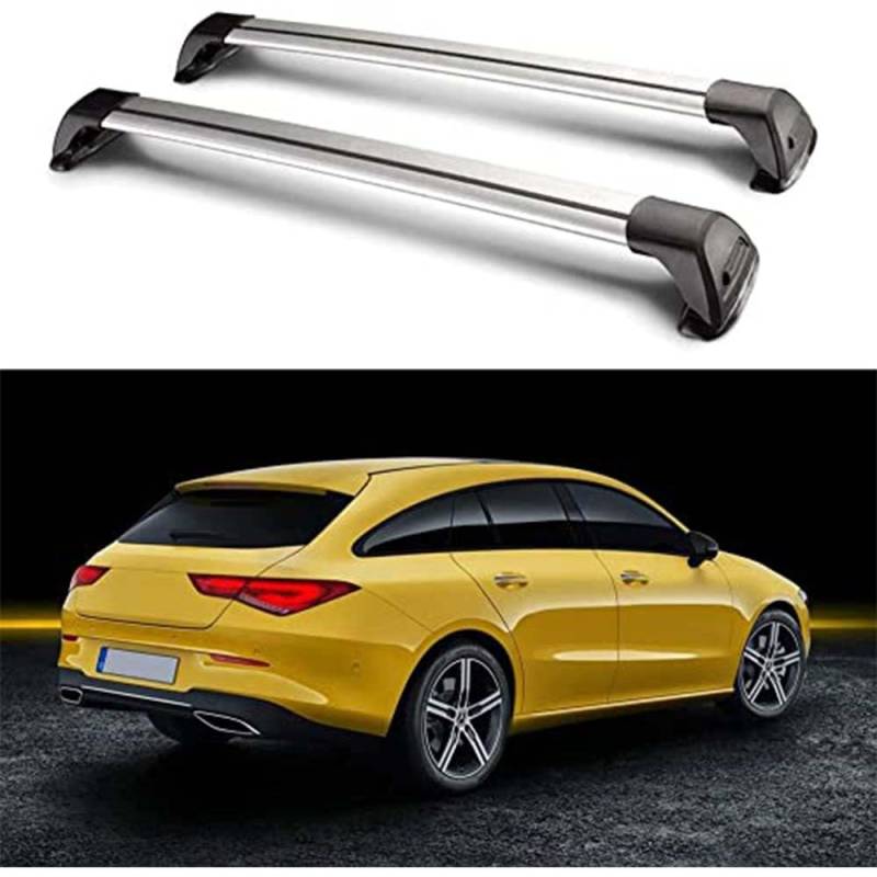 2PCS für Auto Dachträger, für Benz CLA Class Shooting Brake Estate 2020+ Dachträger Lastenträger Dachgepäckträger Cross bar Roof Racks Zubehör von YSOLDA