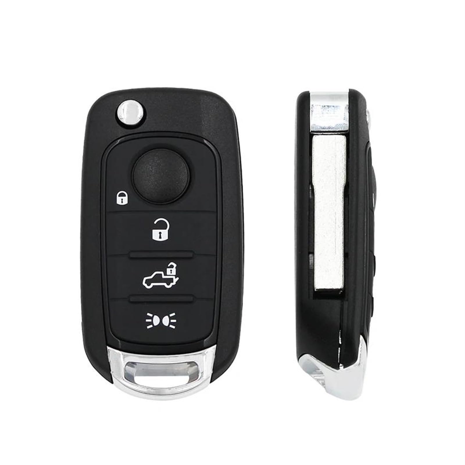 schlüsselgehäuse Für Toro Für 500X Für 500 Für Punto Für Tipo Für Egea Folding Flip Remote Key Shell Fall für Smart Auto Schlüssel Gehäuse autoschlüssel hülle(2) von YSPOKJ