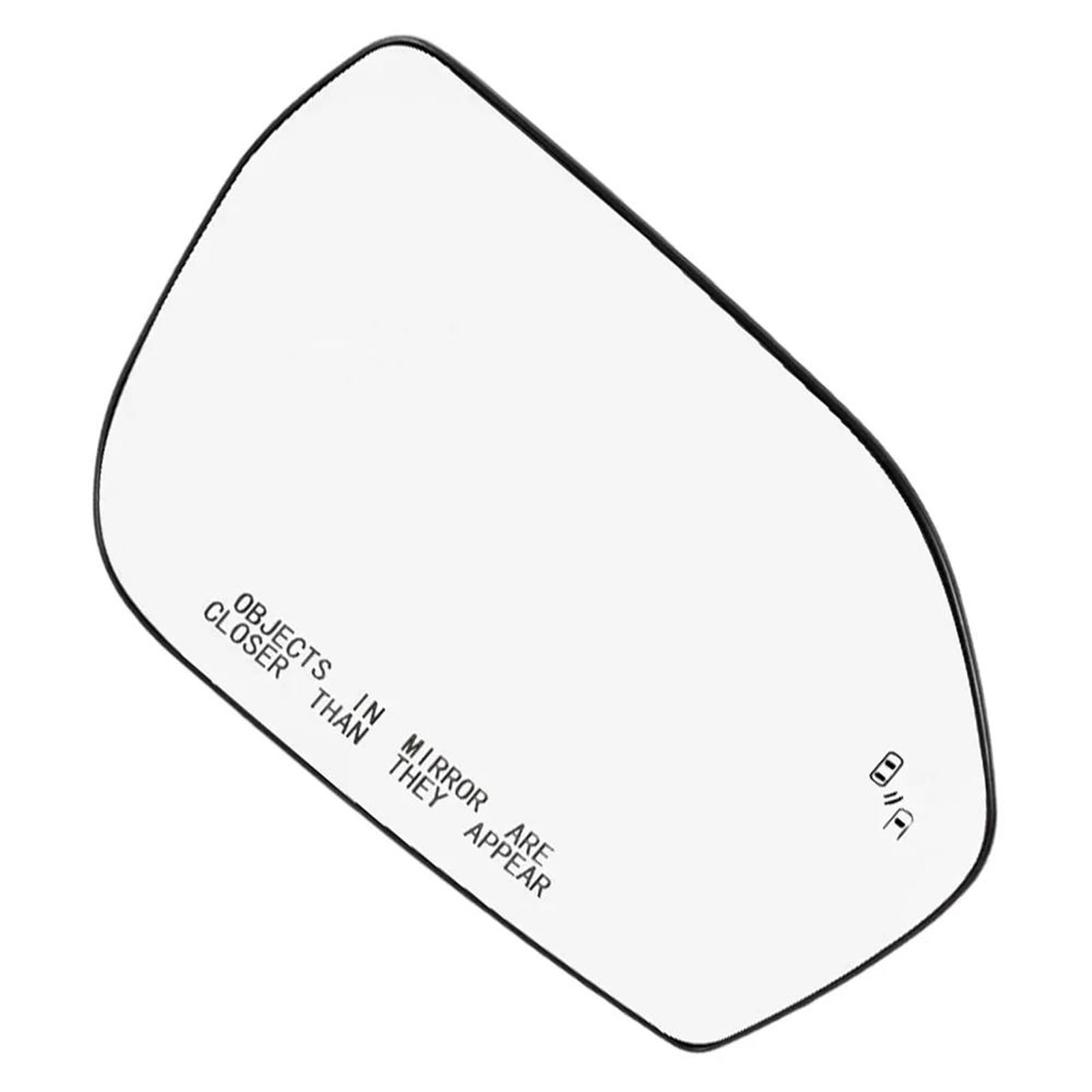 Spiegelglas Heizbar 1 stücke Auto Seite Spiegel Glas Mit Erhitzt Und Blind Spot Für Ford Für Explorer 2020-2023 Rück Seite Spiegel Glas Objektiv Außenspiegel Glas(Right Passenger Side) von YSQIFBABD