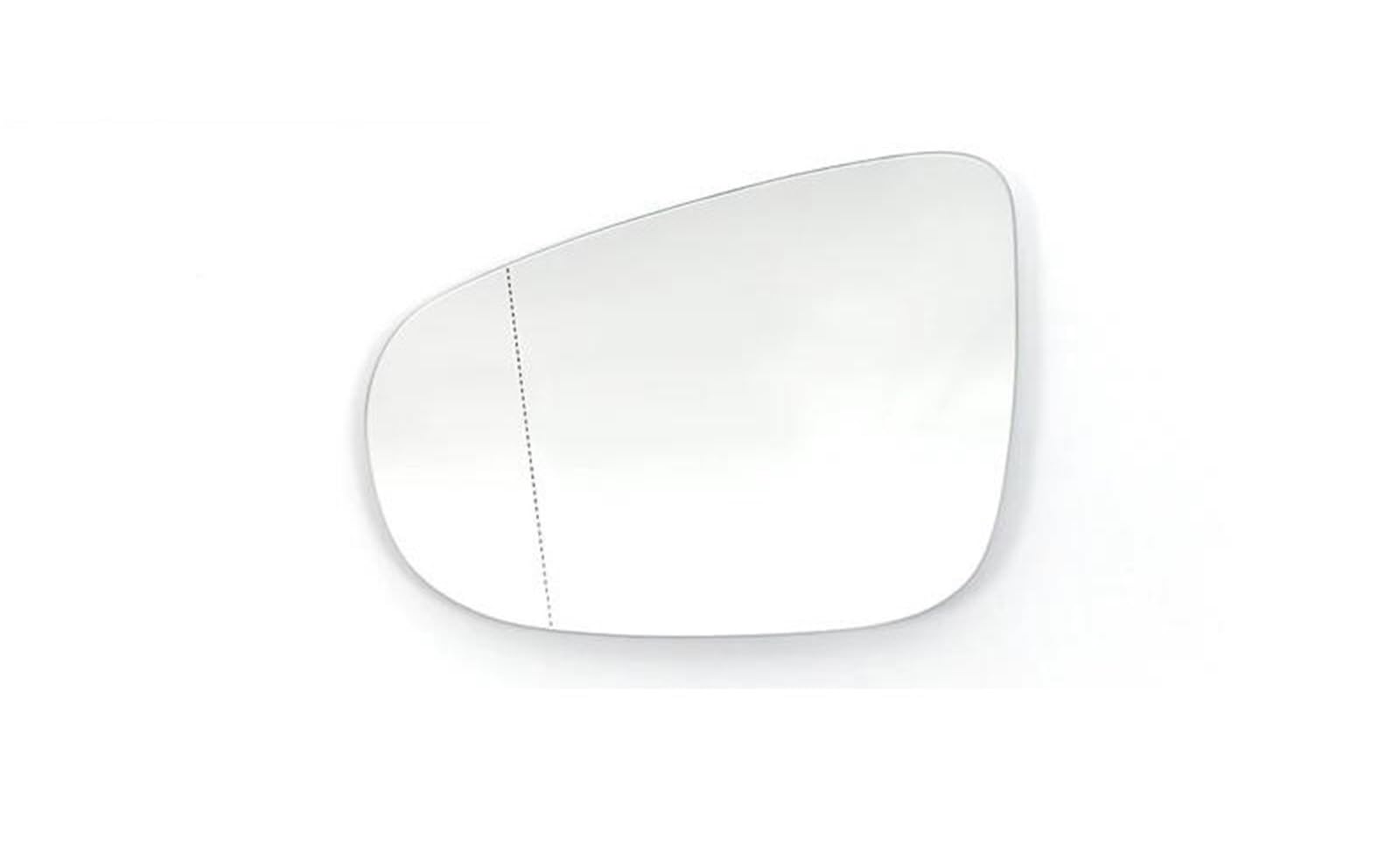 Spiegelglas Heizbar Für VW für Golf 6 für Touran Linke oder rechte Seite beheizte Flügelspiegel Glass Hackview Mirror Objektiv 2009-2015 Außenspiegel Glas(Left of Mirror Glass) von YSQIFBABD