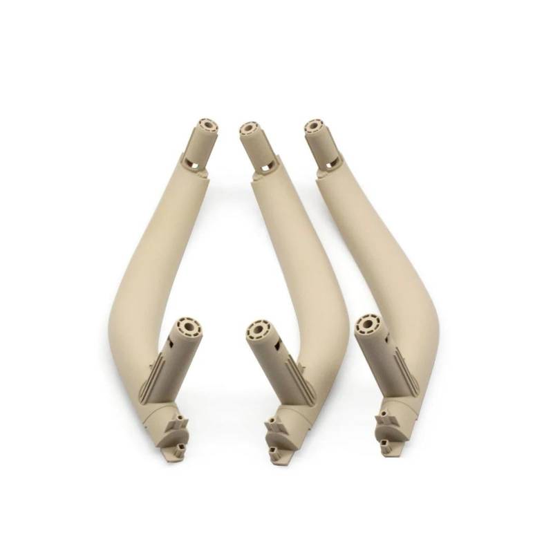 Türgriff Innen 3PCS LHD RHD Auto InteriorDoor Pull Griff Abdeckung Panel Trim Für X5 X6 F15 F16 2014-2018 Innenhaltegriff(LHD 3PCs Beige) von YSQOFDNFD