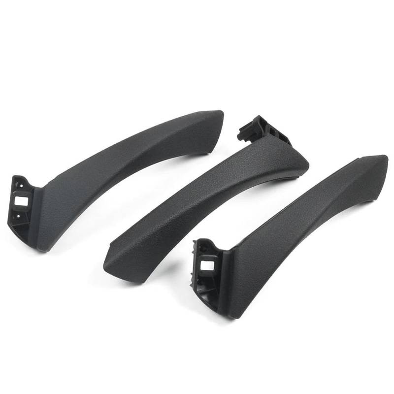 Türgriff Innen 3PCS Links Ruder Auto Passagier Tür Griff Innere Armlehne Panel Pull Für 3 Serie E90 E91 328 330 335 Innenhaltegriff(Schwarz) von YSQOFDNFD