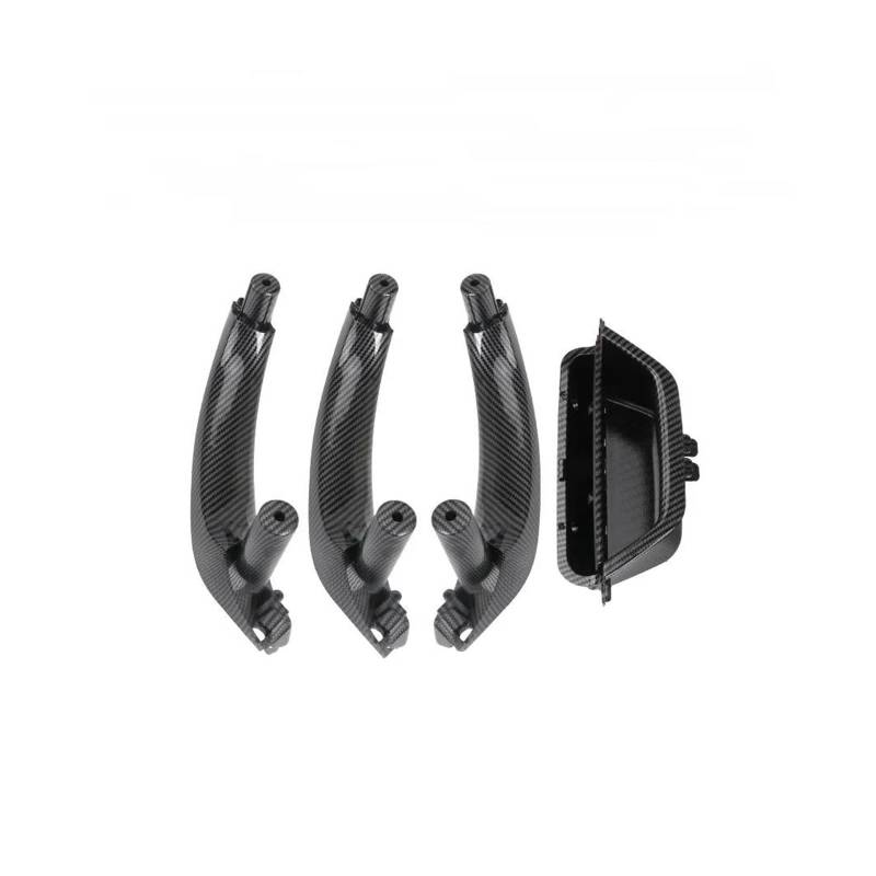 Türgriff Innen Auto Innentürgriff Innentür Panel Griff Pull Trim Abdeckung Für X3 X4 F25 F26 51419209216 Innenhaltegriff(Carbon RHD 1 Set) von YSQOFDNFD