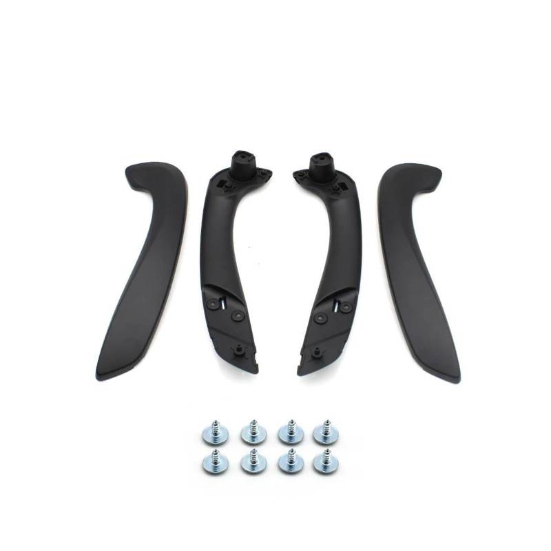 Türgriff Innen Auto-Innentürgriff-Set vorne für Megane 3 für MK3 für Fluence 2008–2016 809540001R 809600007R Innenhaltegriff(Black 4PCs) von YSQOFDNFD