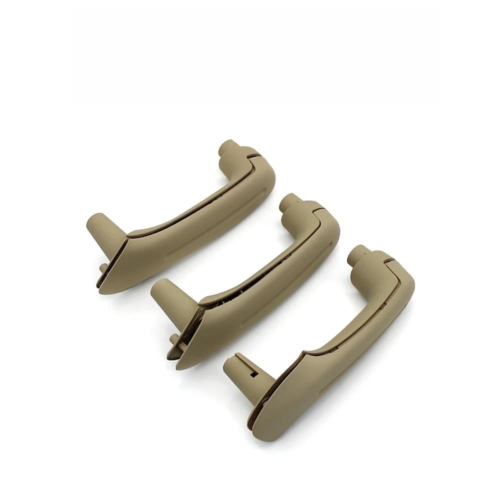 Türgriff Innen Auto Tür Panel Trim Innen Tür Pull Griff Für VW Für Bora Für Golf 4 Für MK4 Für Jetta Für Passat 1999-2004 Innenhaltegriff(RHD Beige 6PCs) von YSQOFDNFD