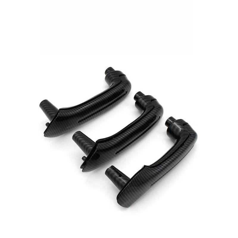 Türgriff Innen Auto Tür Panel Trim Innen Tür Pull Griff Für VW Für Bora Für Golf 4 Für MK4 Für Jetta Für Passat 1999-2004 Innenhaltegriff(RHD Carbon 6PCs) von YSQOFDNFD