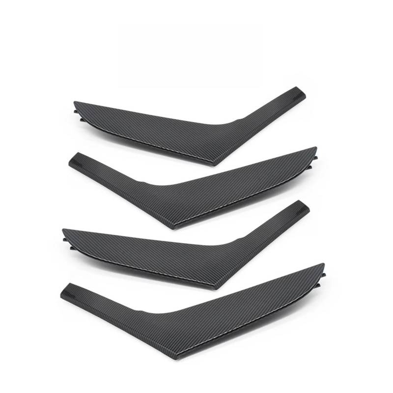 Türgriff Innen Auto Tür Pull Griff Panel Trim Abdeckung Für VW Für Golf 6 Für GTI MK6 2009-2014 5K4868039A Innenhaltegriff(Carbon 4pcs Set) von YSQOFDNFD