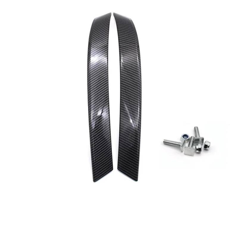 Türgriff Innen Auto Vorne Hinten Tür Links Rechts Türgriff Trim Abdeckung Für 5 Serie Für M5 E60 E61 2004-2006 Innenhaltegriff(Carbon-Rear 2pcs) von YSQOFDNFD