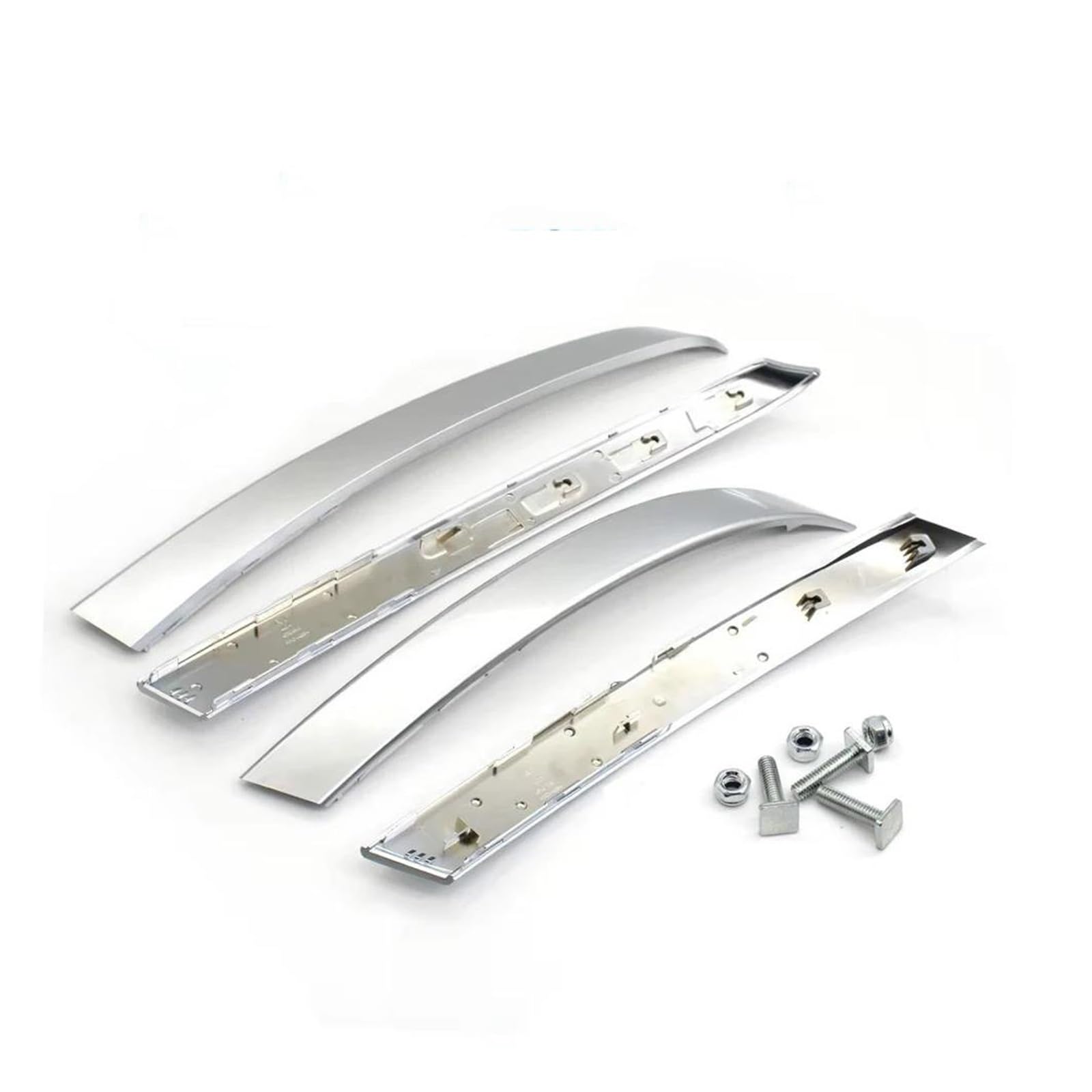 Türgriff Innen E60 E61 Innentürgriff-Trimmabdeckung für 5er für M5 2004 2005 2006 51416959333 51416959334 Innenhaltegriff(4PCs-Chrome) von YSQOFDNFD