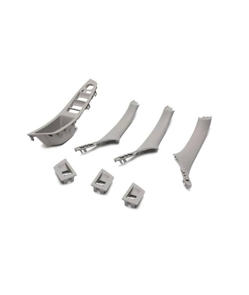 Türgriff Innen Linkslenker LHD für 5er F10 F11 520 525 Auto-Innentürgriff Innenhaltegriff(LHD-Grey) von YSQOFDNFD