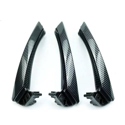 Türgriff Innen Verbesserte Innentürgriff-Abdeckungsverkleidung für 3er E90 E91 E92 E93 316 318 320 325 328i 2005–2012 Innenhaltegriff(LHD Set Carbon Fiber) von YSQOFDNFD