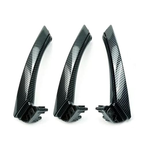 Türgriff Innen Verbesserte Innentürgriff-Abdeckungsverkleidung für 3er E90 E91 E92 E93 316 318 320 325 328i 2005–2012 Innenhaltegriff(RHD Set Carbon Fiber) von YSQOFDNFD