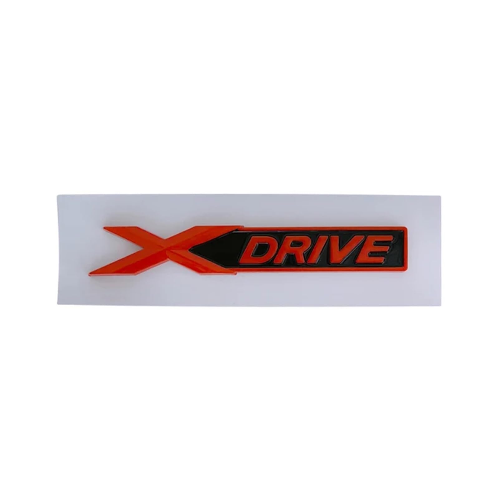 YSRWTBBA 3D-ABS-Chrom-Schwarz-Logo Xdrive-Emblem Auto-Kofferraum-Abzeichen Kompatibel mit 520d 530d F30 GT F34 E61 320i 320d Xdrive-Aufkleber-Zubehör, einfach abziehen und abzi von YSRWTBBA