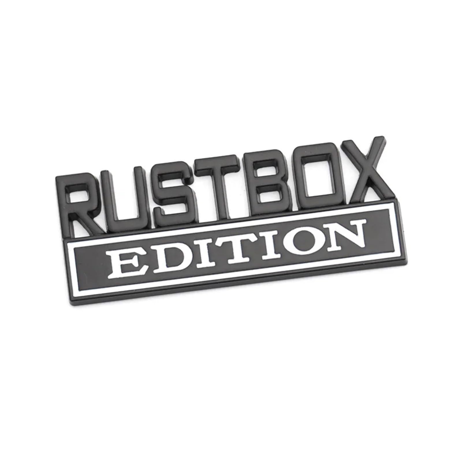 YSRWTBBA Autoaufkleber Rustbox Edition Abzeichen Emblem Motorhaube Kühlergrill, einfach abziehen und abzi(Rustbox sticker-01) von YSRWTBBA