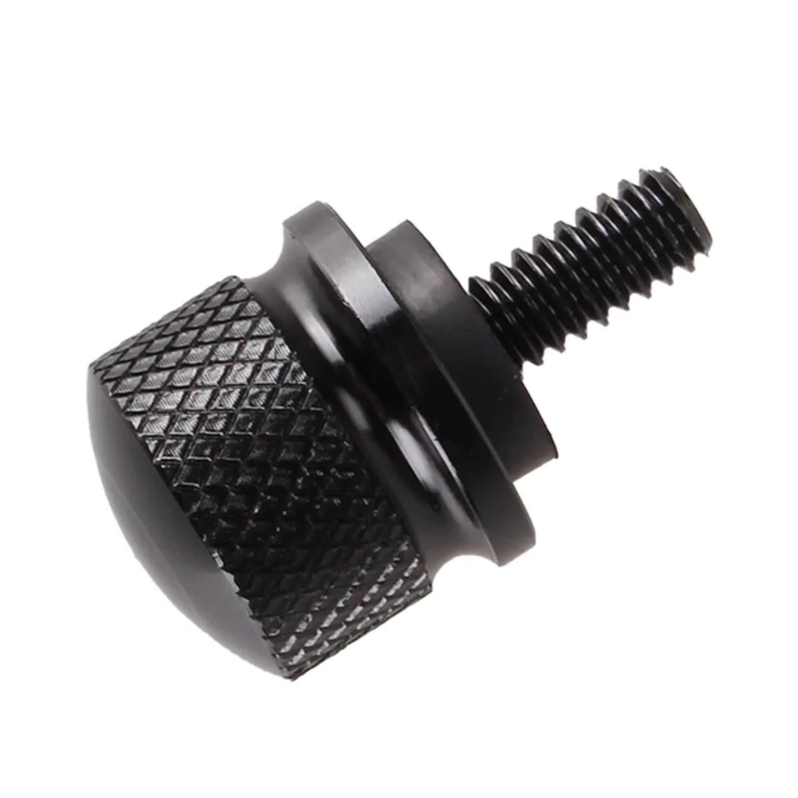 Motorrad Schrauben Muttern Kompatibel Mit Touring 6 Mm General Parts Hinten Für Sitz Für Bolzen Kotflügelschrauben Mutternmontage Lasche Knopfabdeckung Motorradverkleidung Für Bolzensatz(Black) von YSSLYEU