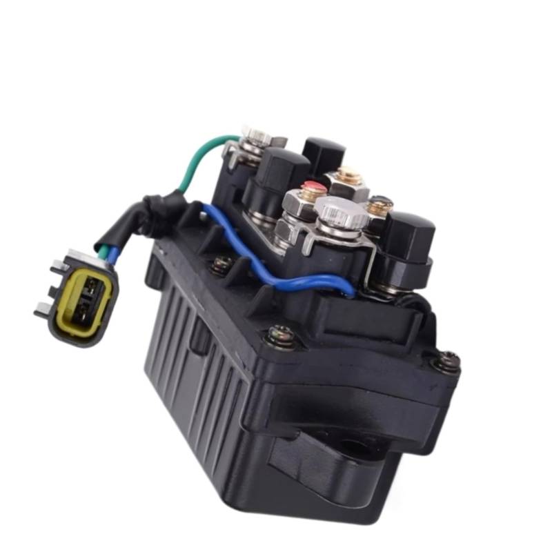 YSSLYEU Anlasserrelais Kompatibel Mit Yamaha Für FT50 TLR 2005–2011 Für T50 2012–2017 Für FT50J 2013–2017 Motorrad-Motorstarter Für Relais-Magnetzubehör von YSSLYEU