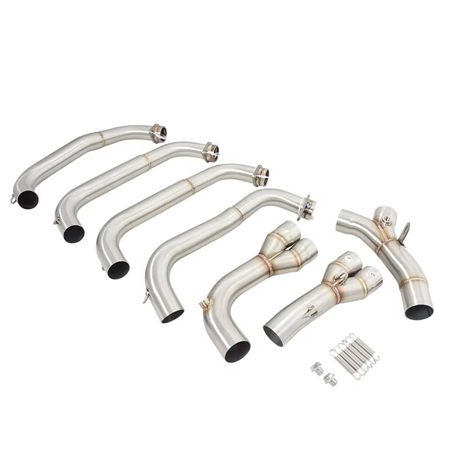 YSSLYEU Motorrad Auspuffrohr Für CB1000R 2019-2023 Motorrad Komplettauspuff Für Espace Front Link Pipe Für Connect Muffler Motorrad Auspuffrohr Endrohr(Front Link Pipe) von YSSLYEU