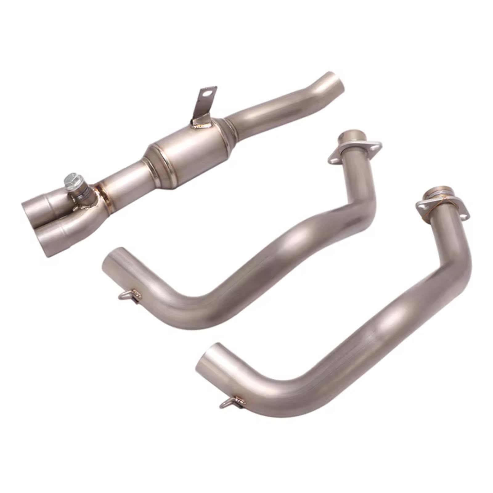 YSSLYEU Motorrad Auspuffrohr Für CB500X Für CBR500X 2019 2020 2021 Motorradauspuff Für Fluchtsysteme Front Middle Link Pipe Schalldämpfer von YSSLYEU