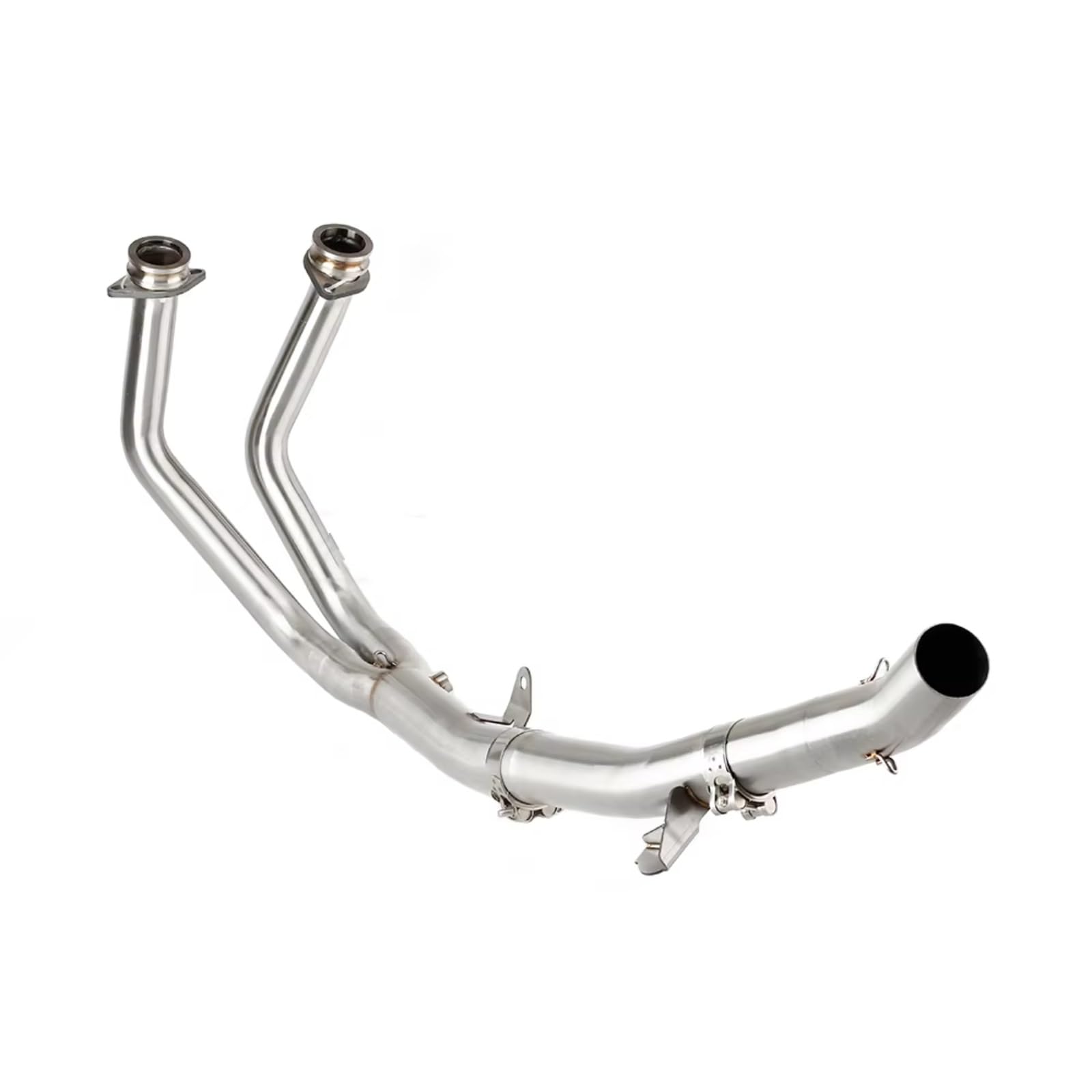 YSSLYEU Motorrad Auspuffrohr Für XL750 Für Transalp 2023 2024 Für Escape Motorrad Auspuff Schalldämpfer Header Link Pipe 51MM Slip-on Motorrad Auspuff System Zubehör von YSSLYEU