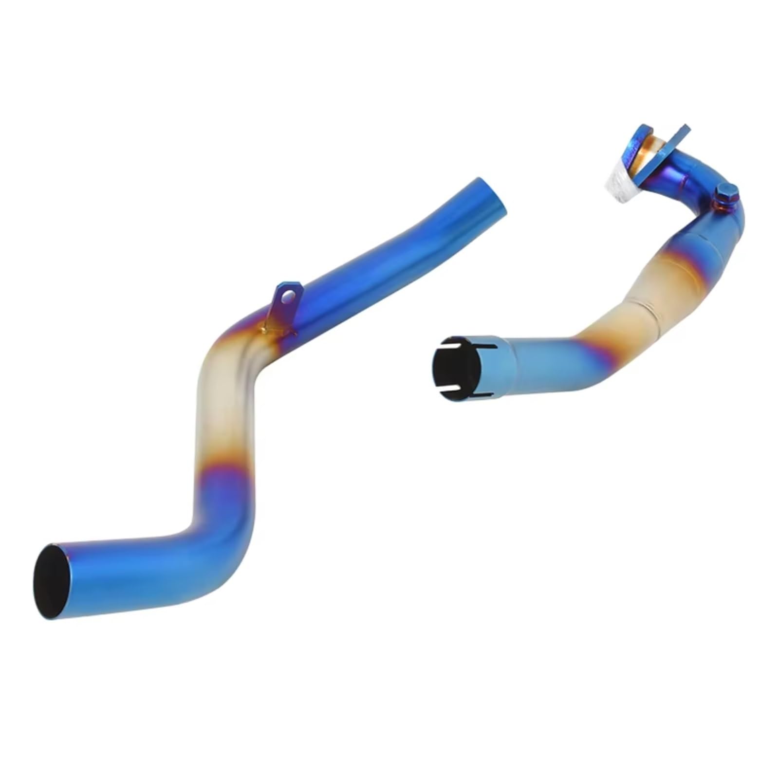 YSSLYEU Motorrad Auspuffrohr Für Xadv 750 2017-2014 Motorradauspuff Für Espace Moto Komplettsystem Vorderrohr Für Connect Muffler Motorradauspuffrohradapter(Multi-Colored) von YSSLYEU