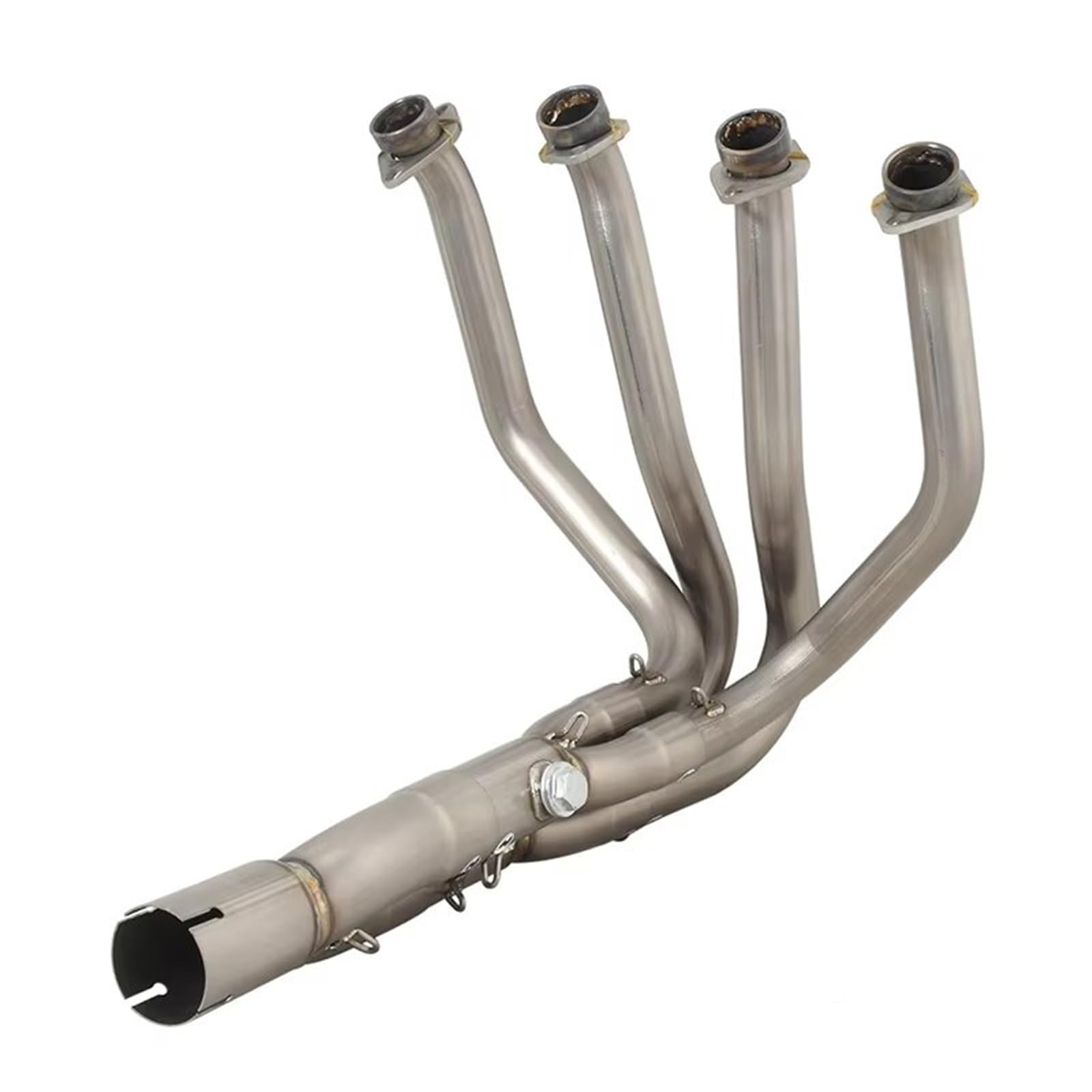 YSSLYEU Motorrad Auspuffrohr Für Z800 E Für Version 2013 2014 2015 2016 Motorradauspuffanlage Für Espace Moto Front Link Pipe Für Connect Schalldämpfer von YSSLYEU