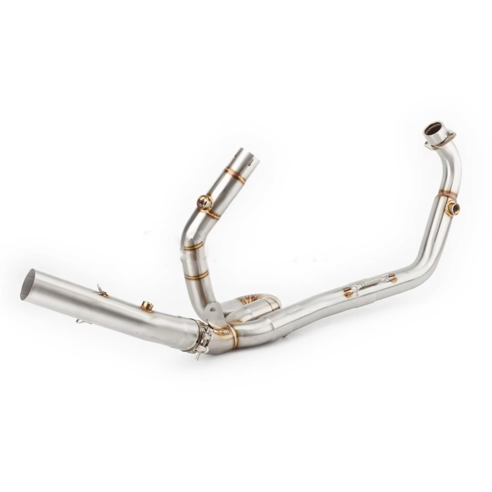 YSSLYEU Motorrad Auspuffrohr Kompatibel Mit Suzuki Für SV650 2003-2015 Für Escape Slip-on Motorrad Auspuff Schalldämpfer Header Link Pipe 51mm Motorrad Auspuff Link Pipe von YSSLYEU