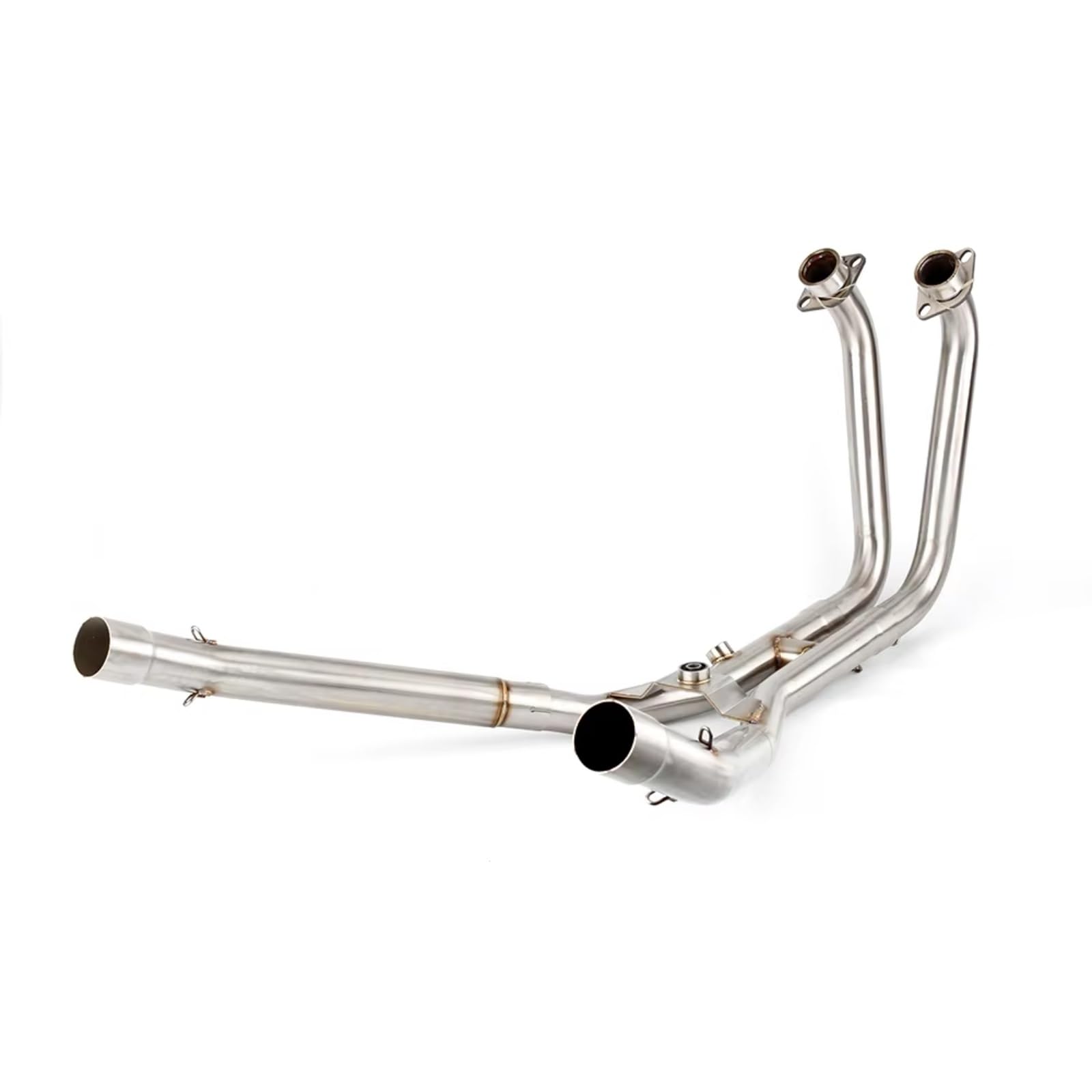 YSSLYEU Motorrad Auspuffrohr Kompatibel Mit Yamaha Für TDM 900 2002–2013 Für Escape Slip-on Motorrad Auspuff Schalldämpfer Header Link Pipe 51mm Motorrad Auspuffrohr von YSSLYEU