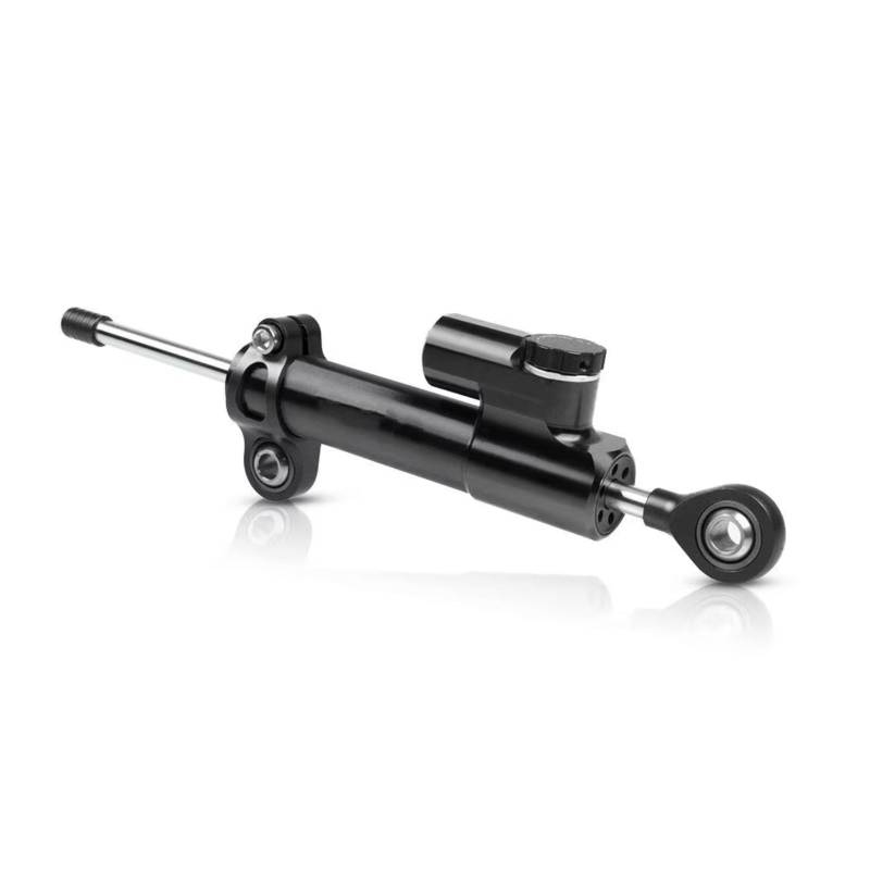 YSSLYEU Stabilisator Lenkungs Für CB599 1998-2006 Für CB 599 99 00 01 02 Universal Motorrad Einstellbare Lenkung Stabilisieren Dämpfer Halterung Montage Kit(Black) von YSSLYEU