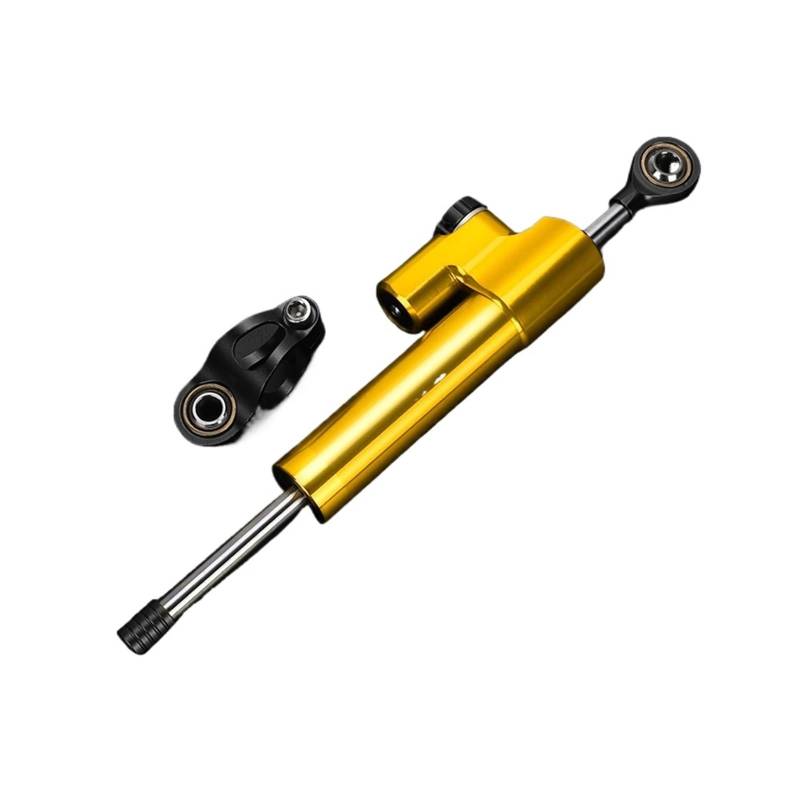 YSSLYEU Stabilisator Lenkungs Kompatibel Mit Ducati Für Diavel 821 SP 939 939SP 950 Motorrad-Lenkungsdämpfer Verstellbarer Stabilisator Umgekehrte Halterung Ersatzteile(Yellow1) von YSSLYEU