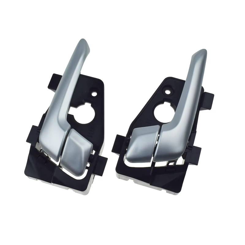 YSSLYEU Türgriff Innentür Auto Kompatibel Mit Kia Für Picanto 2011–2016 Türinnengriff Vorne Hinten Links Rechts Silber/schwarz Zubehör OEM: 82610-1Y010 83610-1Y010 83620-1Y010(Front Pair) von YSSLYEU