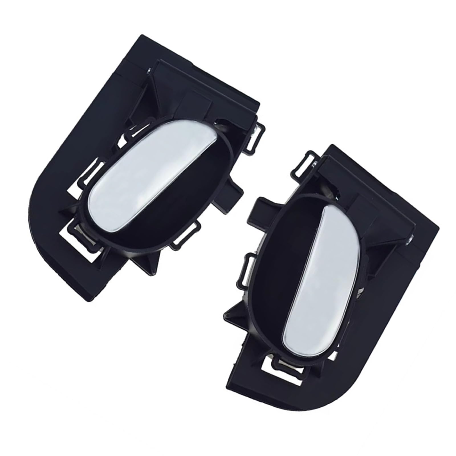 YSSLYEU Türgriff Innentür Auto Kompatibel Mit Peugeot Für 206 207 Linker/rechter Innentürgriff Innerer Bündiger Türknauf Auto-Verbrauchszubehör OEM: 9143R2 9144E3(1 Pair) von YSSLYEU